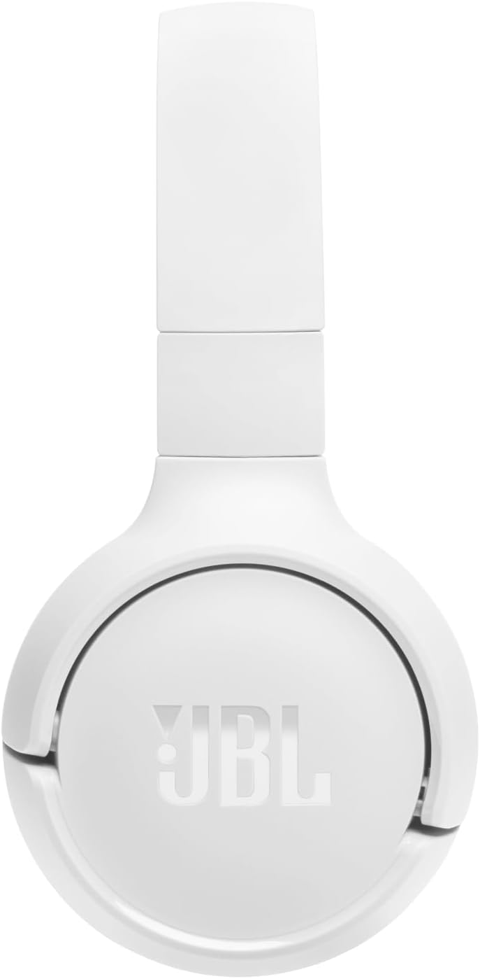 سماعة رأس Tune 520 لاسلكية من JBL | أبيض سماعة رأس Tune 520 لاسلكية من JBL | أبيض